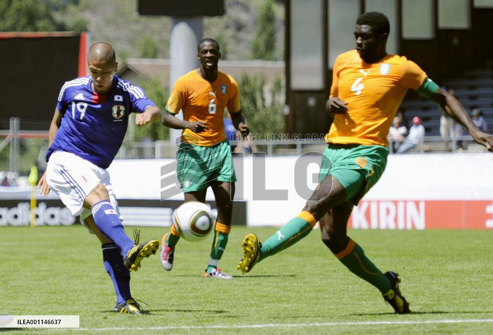 Ivory Coast beat Japan 2-0 in World Cup warm-up match