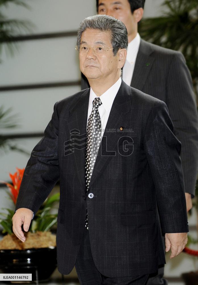Kitazawa reappointed as defense minister