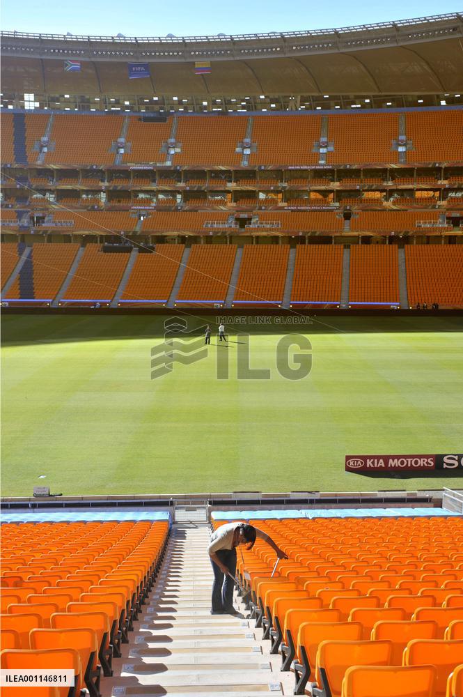 Soccer City stadium ahead of World Cup opener