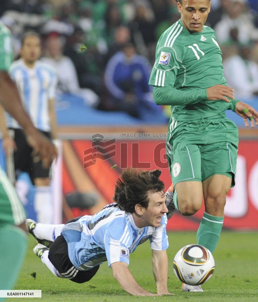 Argentina beat Nigeria 1-0 in World Cup Group B match