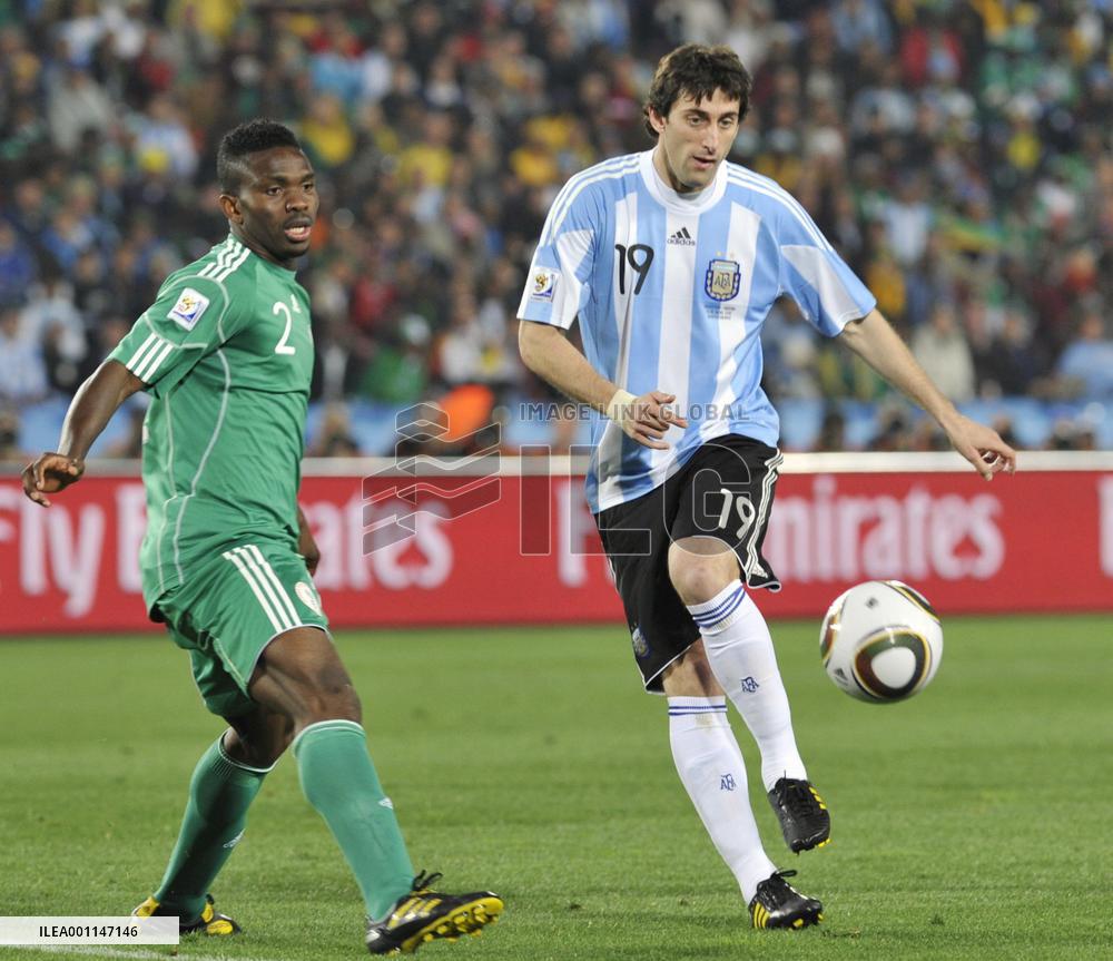 Argentina beat Nigeria 1-0 in World Cup Group B match