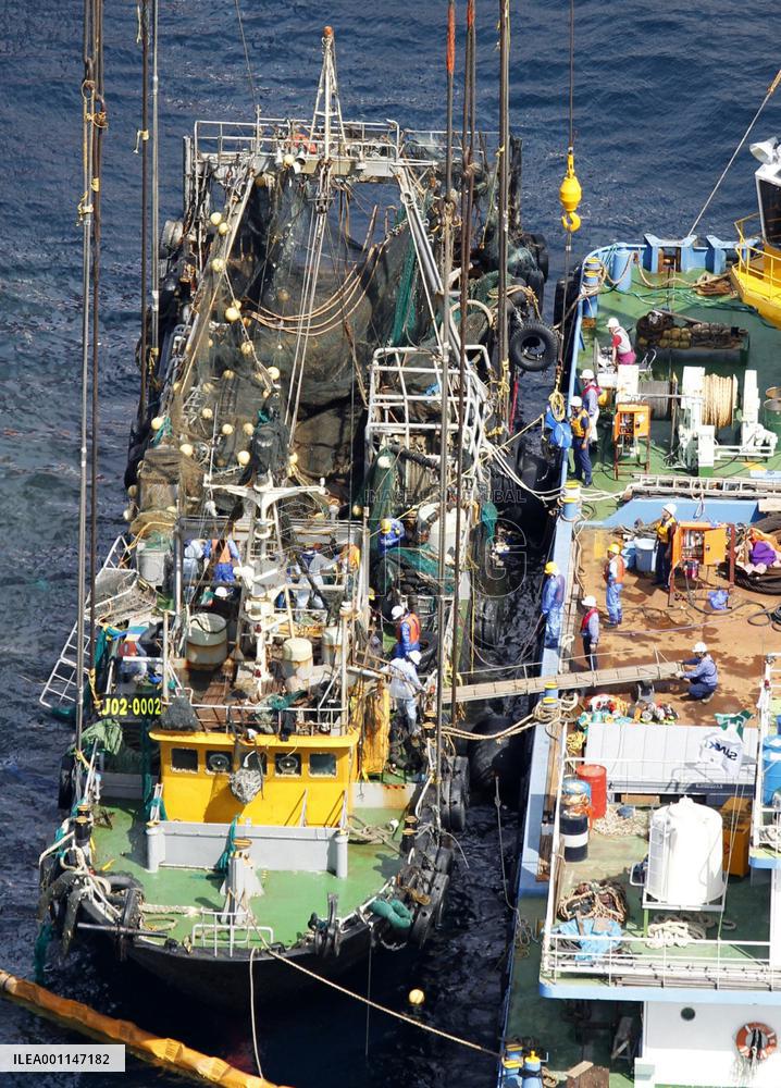 Another body recovered from salvaged fishing boat