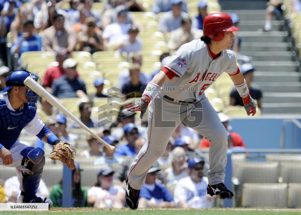 L.A. Angels' Matsui 3-for-4 against L.A. Dodgers