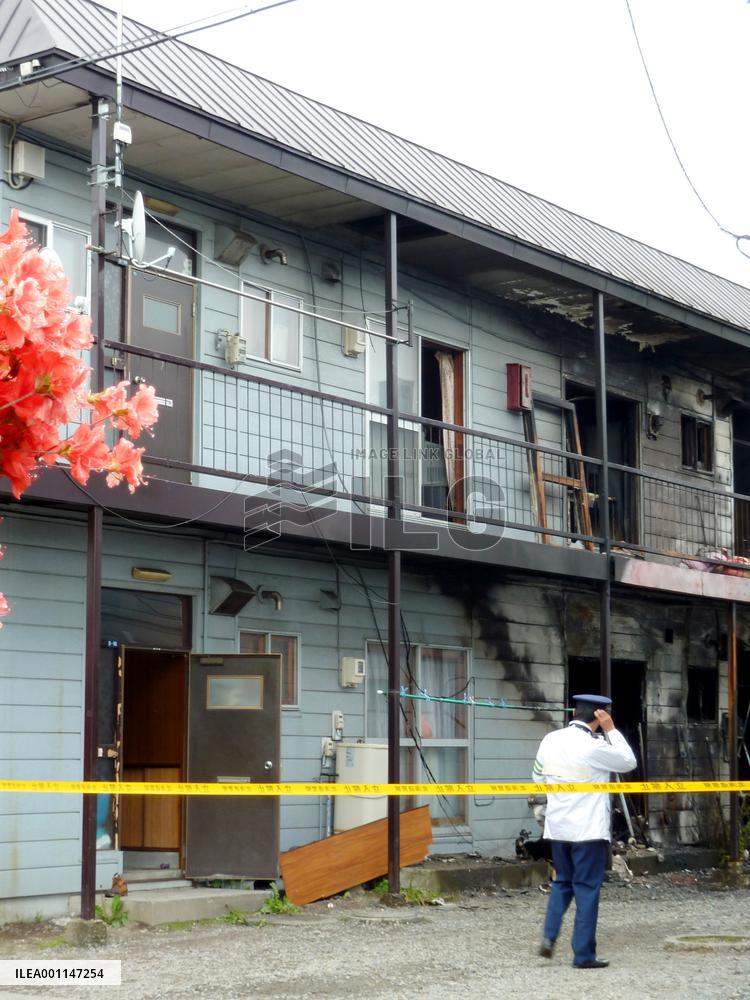 3 children die in early morning fire in Hokkaido