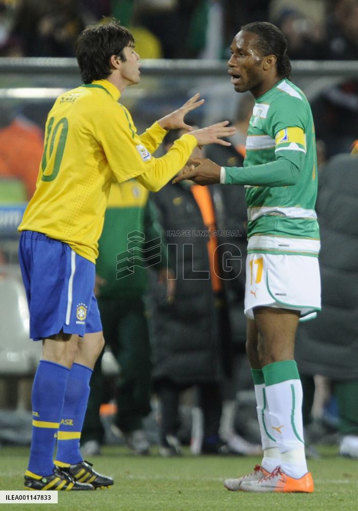 Brazil beat Ivory Coast 3-1 in World Cup Group G match