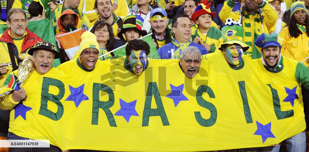 Supporters in World Cup matches
