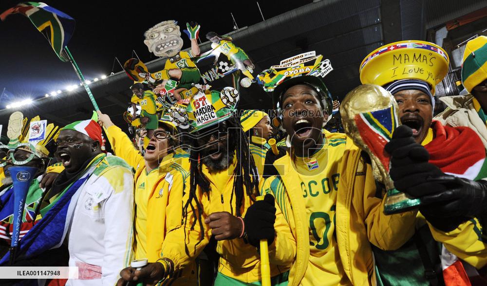 Supporters in World Cup matches