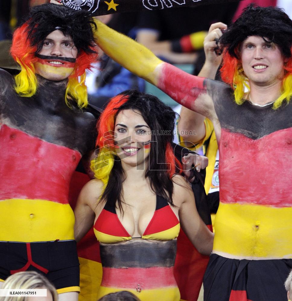 Supporters in World Cup matches