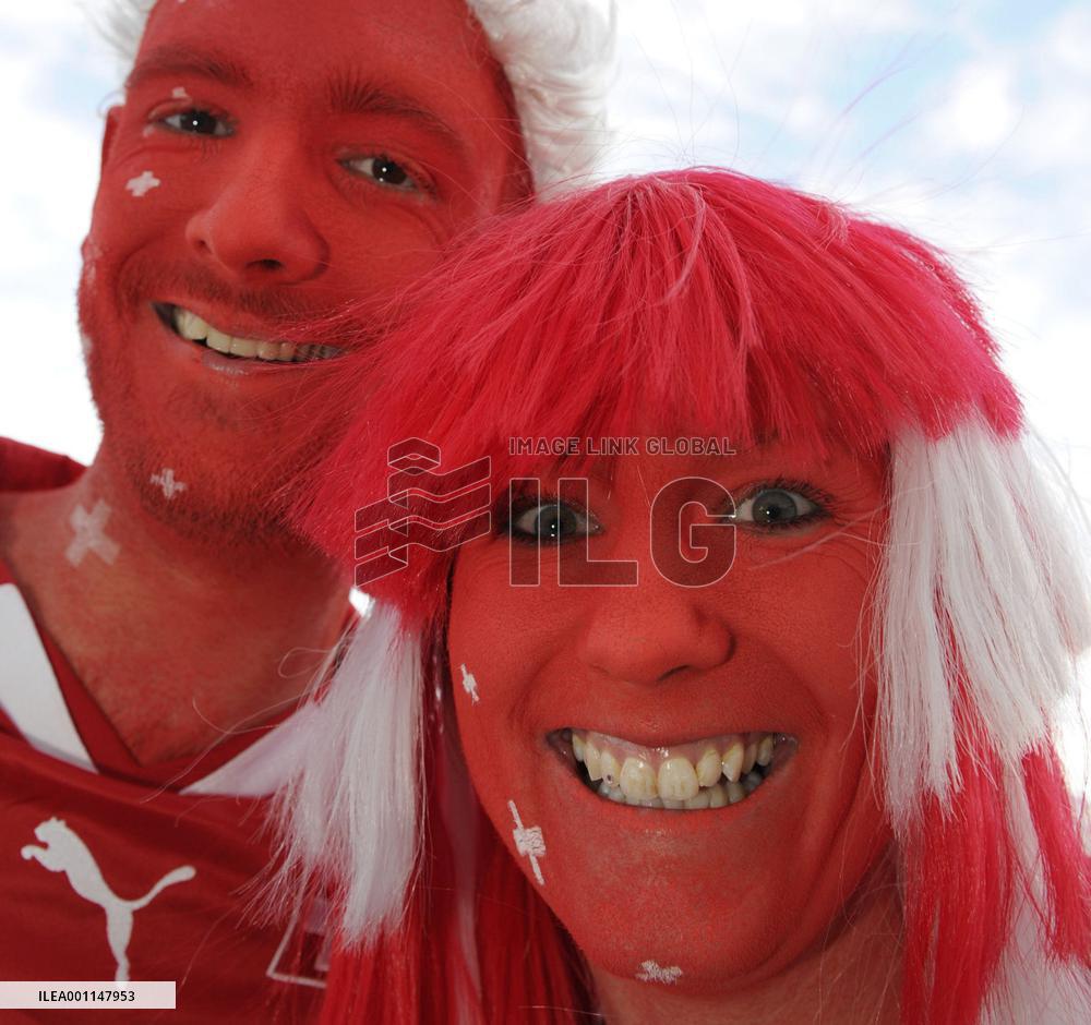 Supporters in World Cup matches