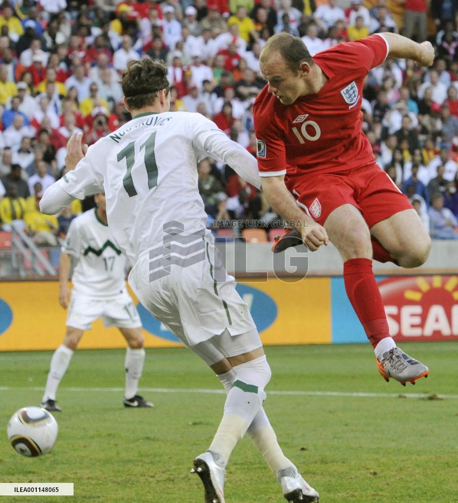 England vs Slovenia in World Cup Group C