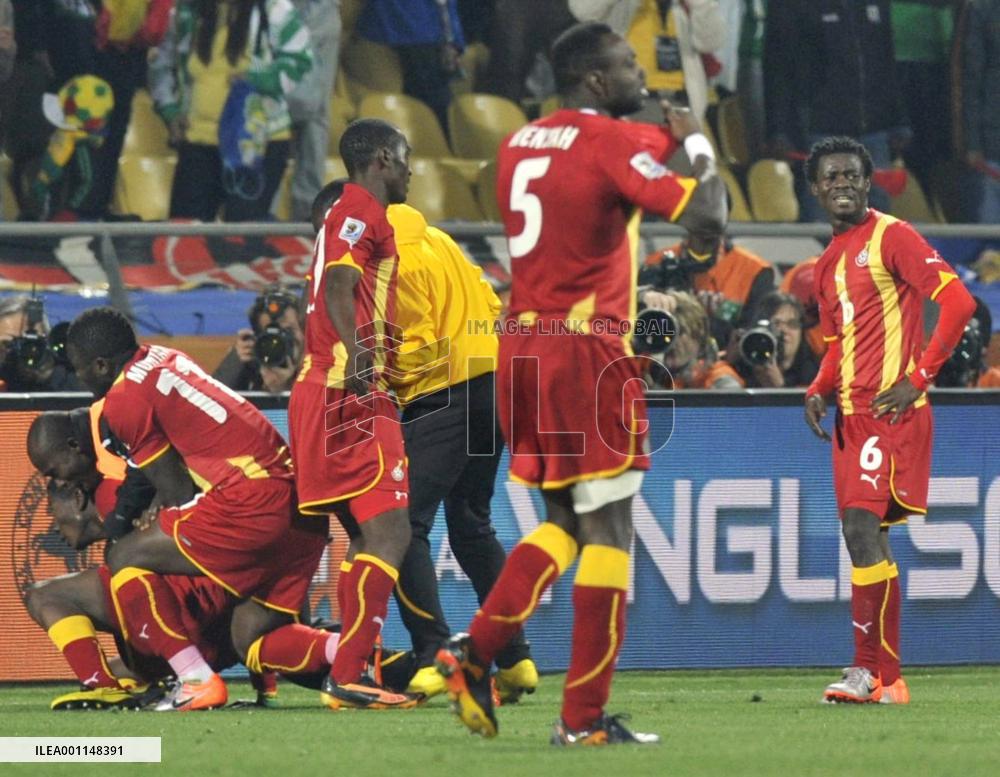 Ghana beat U.S. in World Cup second round