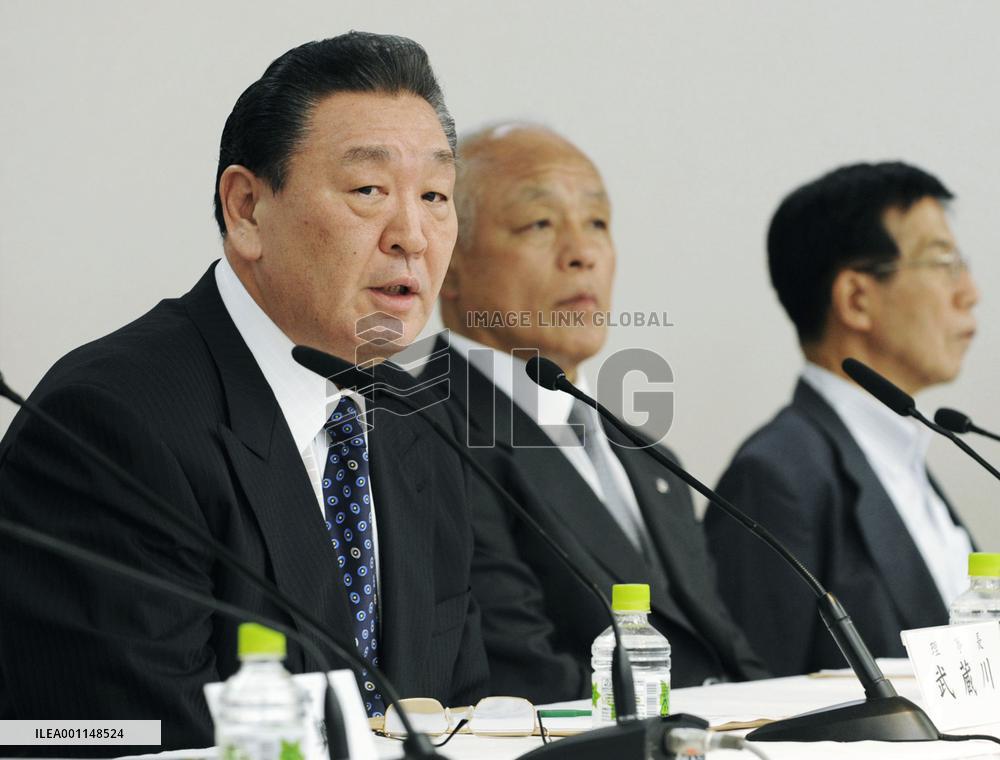 Sumo association meets over gambling scandal