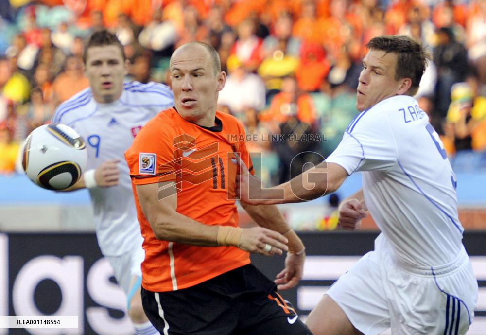 Netherlands beat Slovakia at World Cup 2nd round