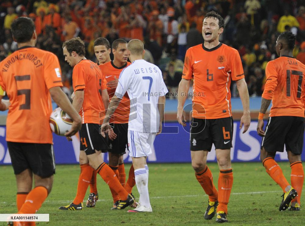 Netherlands beat Slovakia at World Cup 2nd round