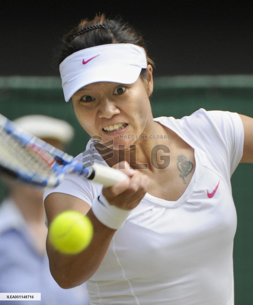 Li at Wimbledon