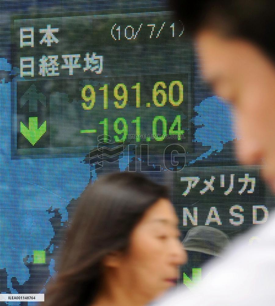 Nikkei hits fresh 7-month low on strong yen, China data