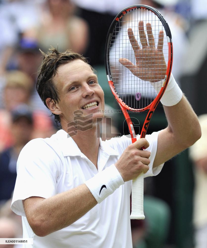 Berdych advances to Wimbledon final