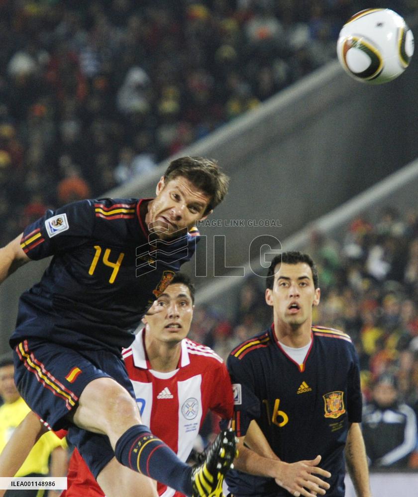 Spain beat Paraguay 1-0