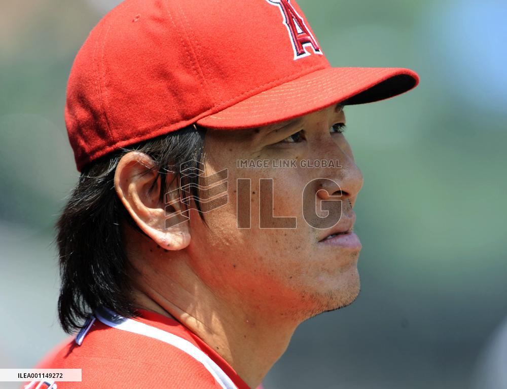 Angels' Matui stays in dugout