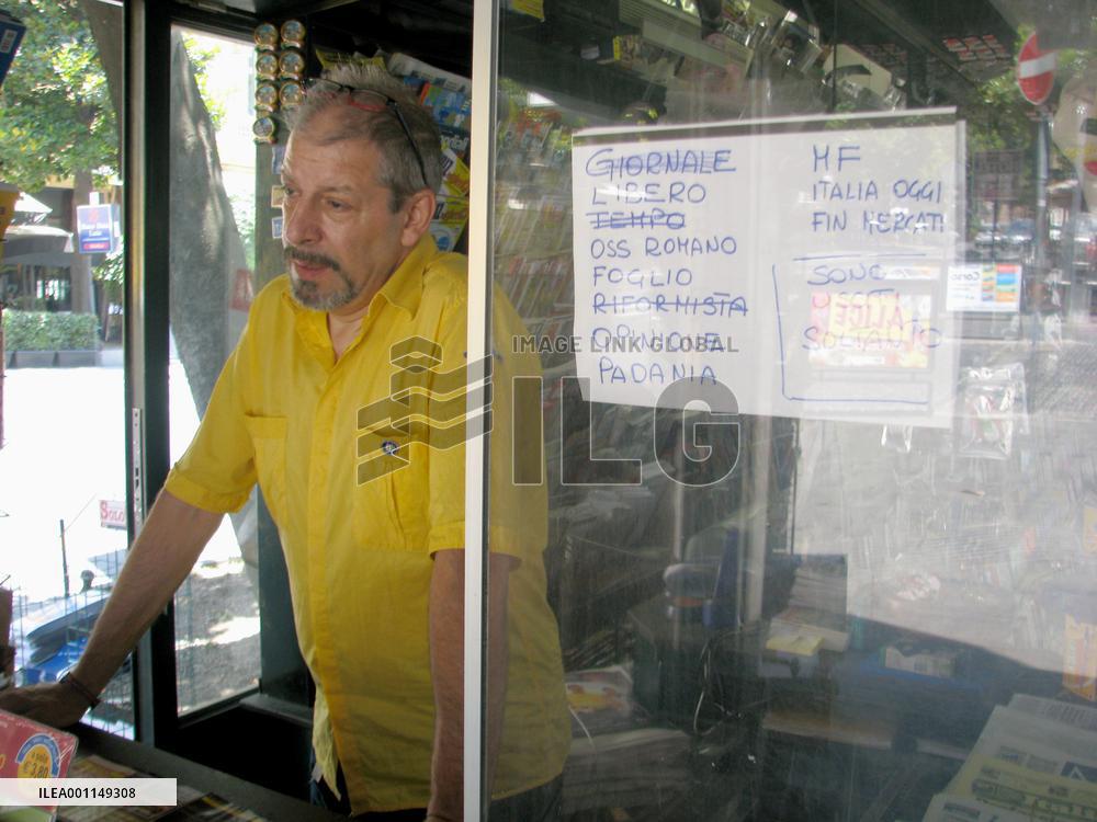 Journalists in Italy go on strike