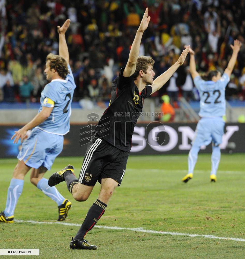 Germany take bronze as they beat Uruguay 3-2