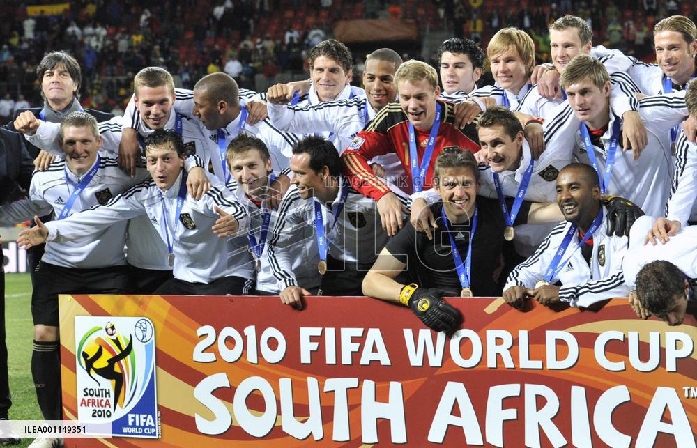 Germany take bronze as they beat Uruguay 3-2