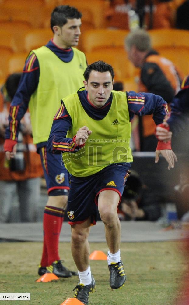 Spain prepares for World Cup final