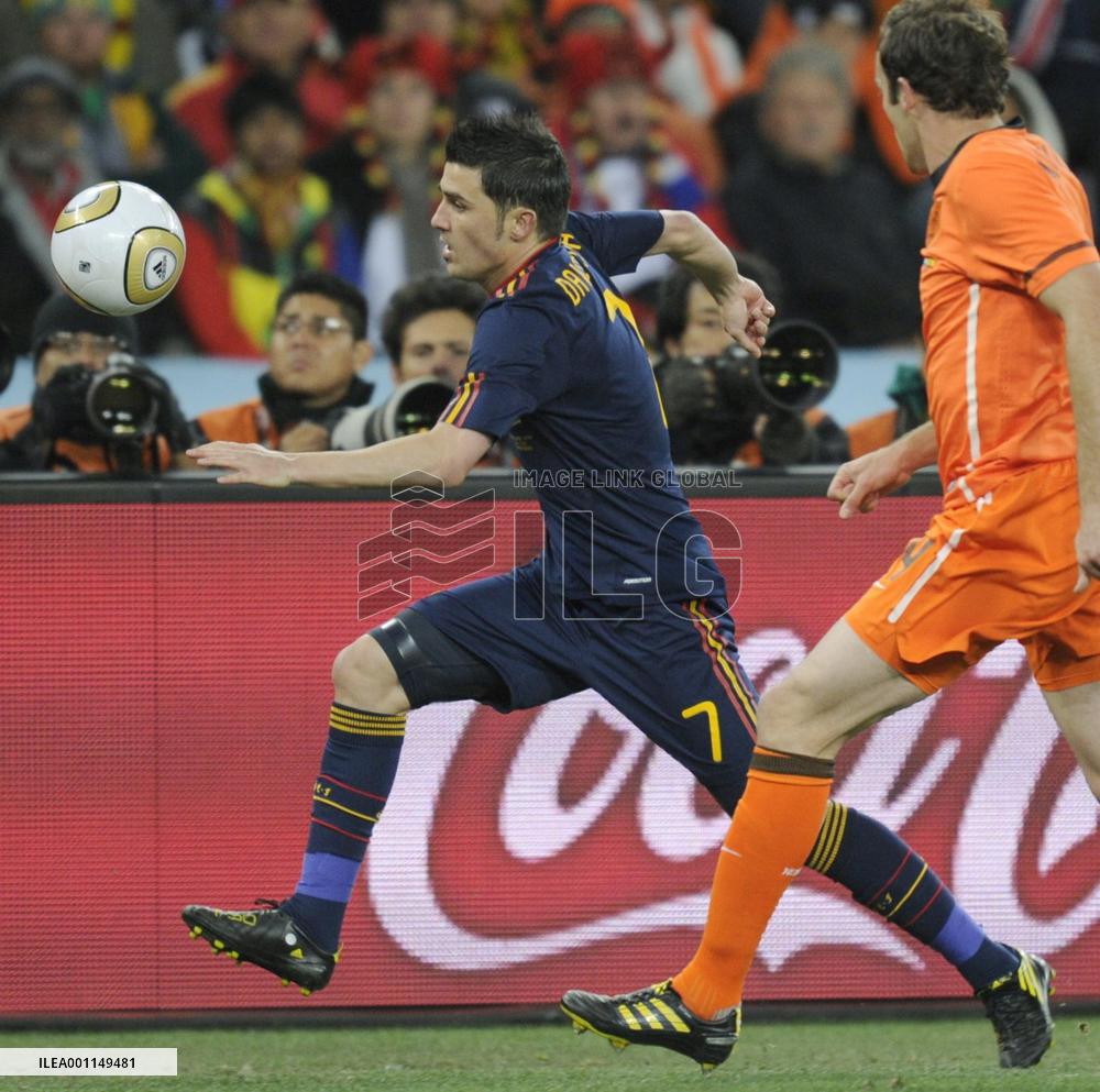 Spain beat Netherlands to win World Cup