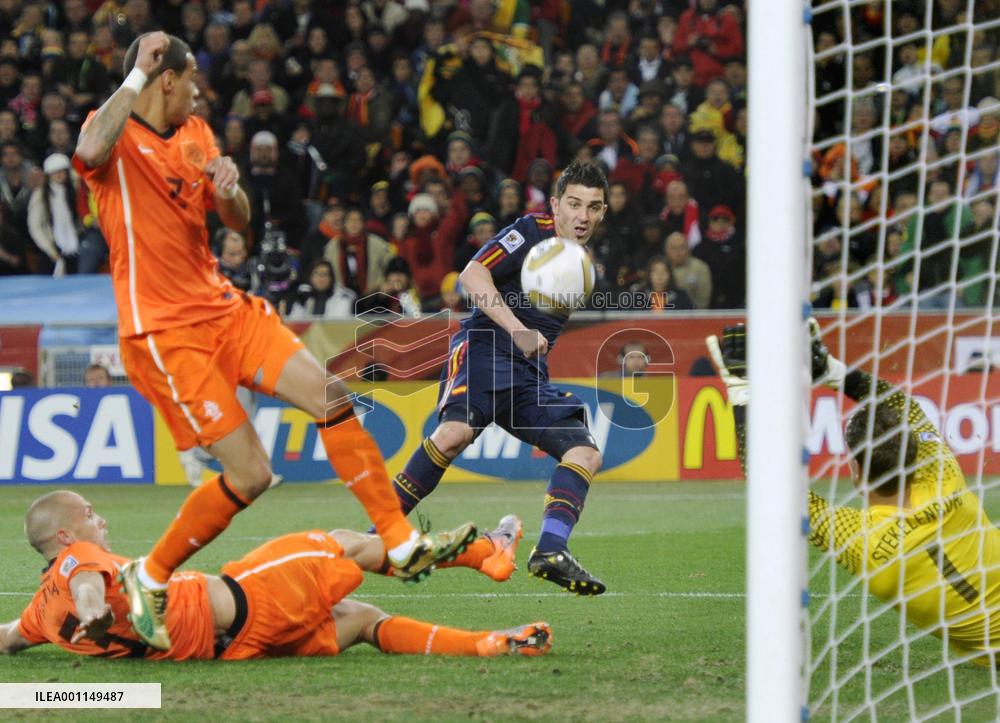 Spain beat Netherlands to win World Cup