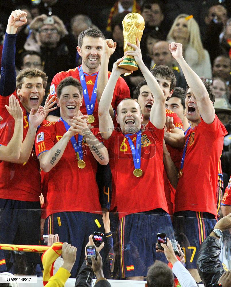 Spain beats Netherlands to win World Cup
