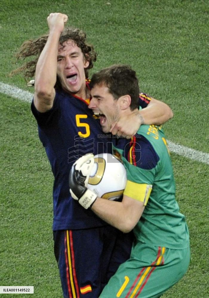 Spain beat Netherlands to win World Cup