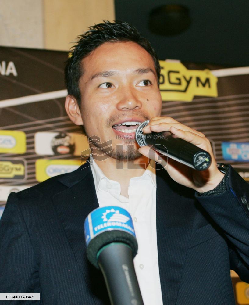 Nagatomo signs with Italy Soccer Serie A club Cesena