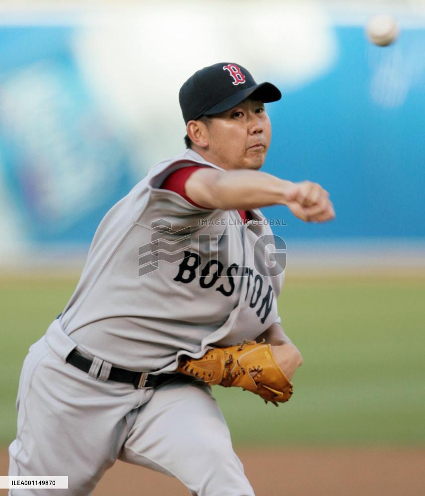 Red Sox's Matsuzaka starts against Athletics