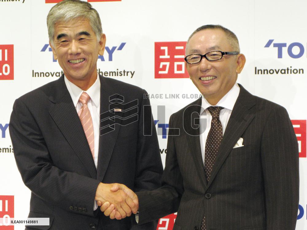 Toray, Uniqlo to expand strategic partnership