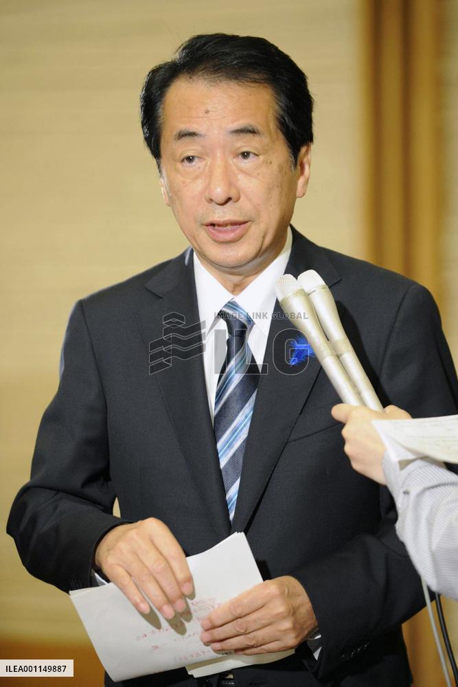 Kan approves holding key panels in Diet session