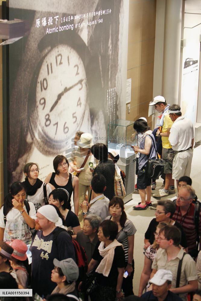 65th anniversary of atomic bombing on Hiroshima