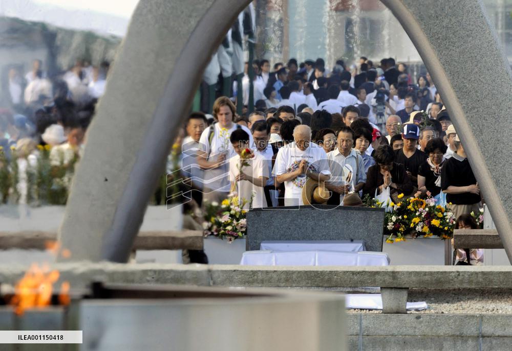 Hiroshima A-bomb anniversary