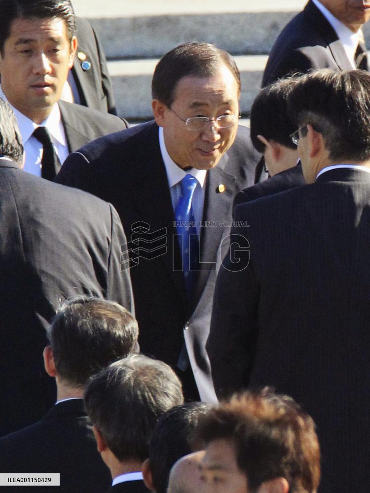 U.N. chief in Hiroshima
