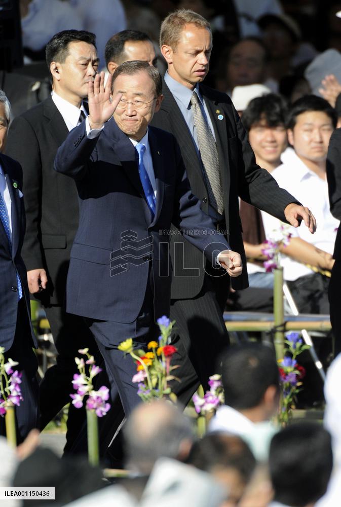 U.N. chief in Hiroshima