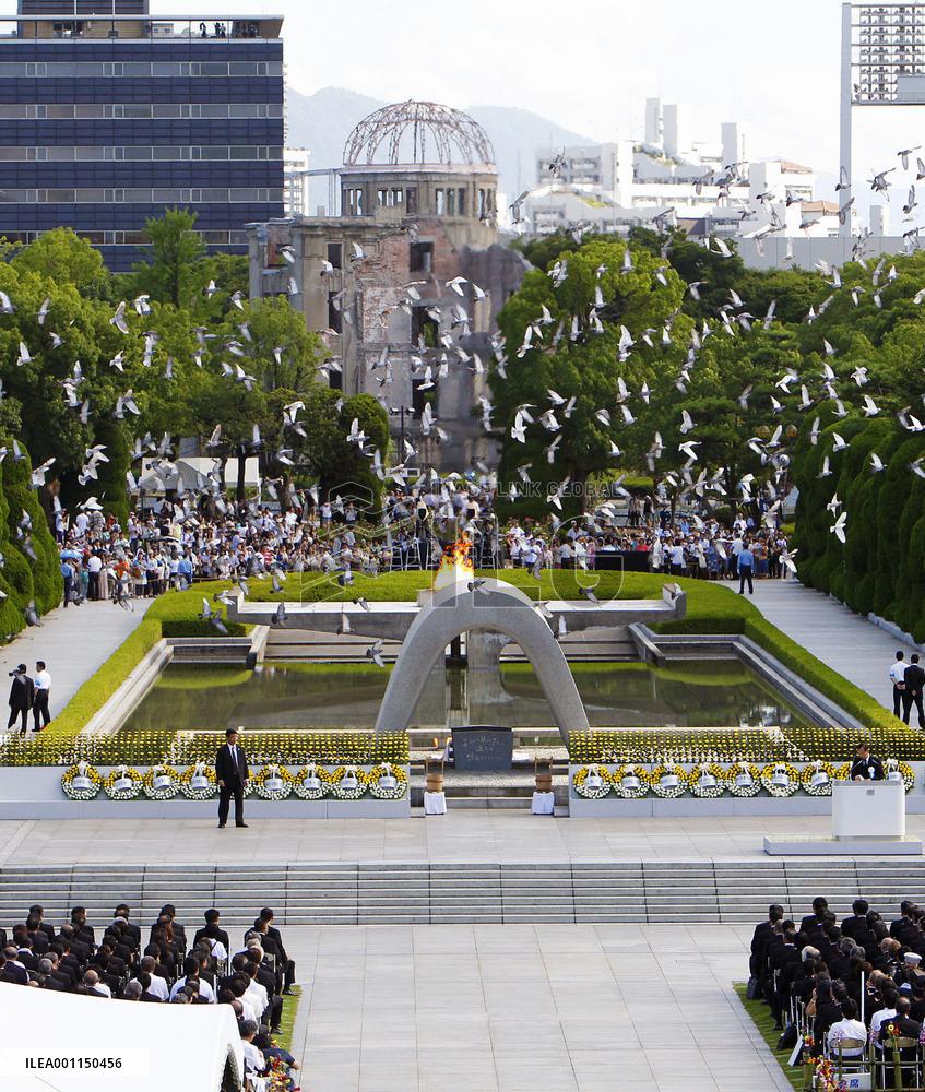 Hiroshima A-bomb anniversary