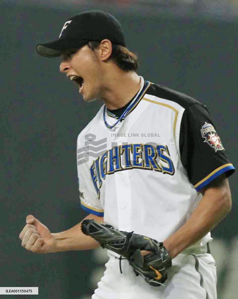 Fighters' Darvish earns 10th win of season