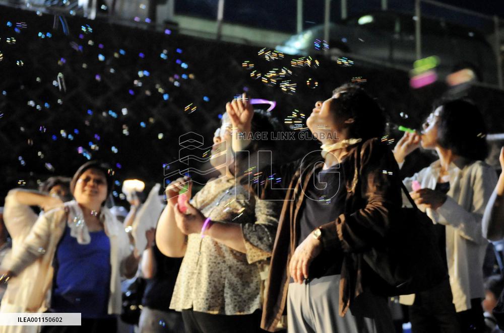 People remember 1985 JAL crash victims in Gunma Pref.