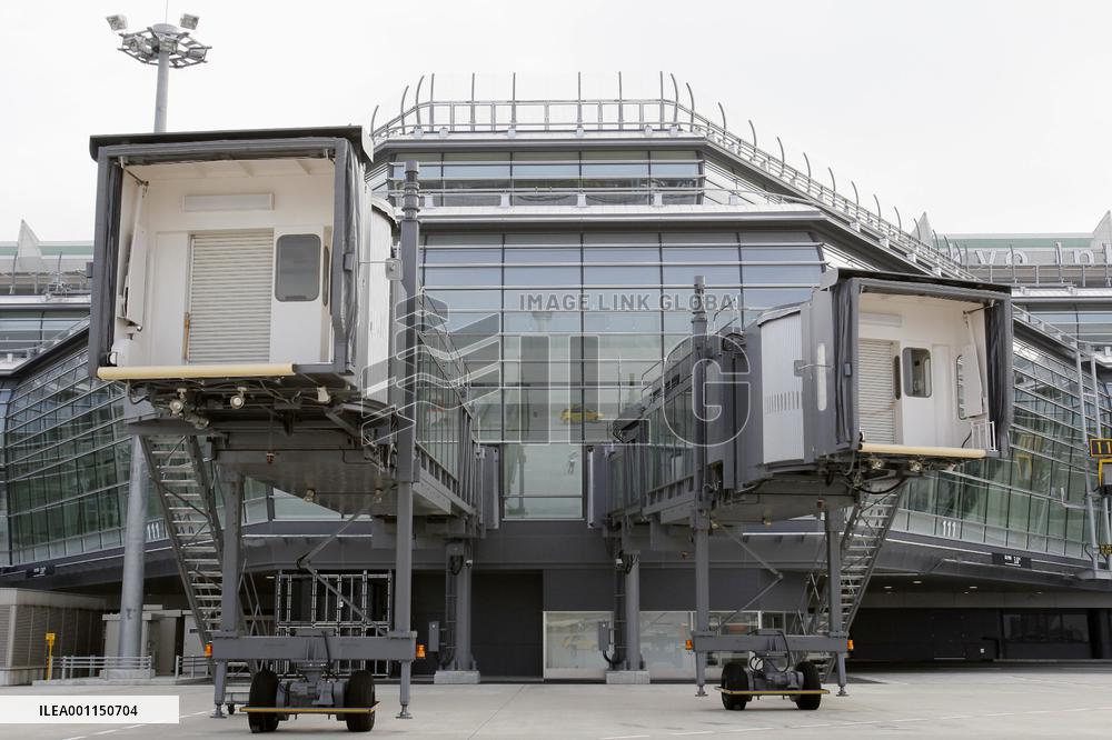 Haneda airport's new int'l terminal