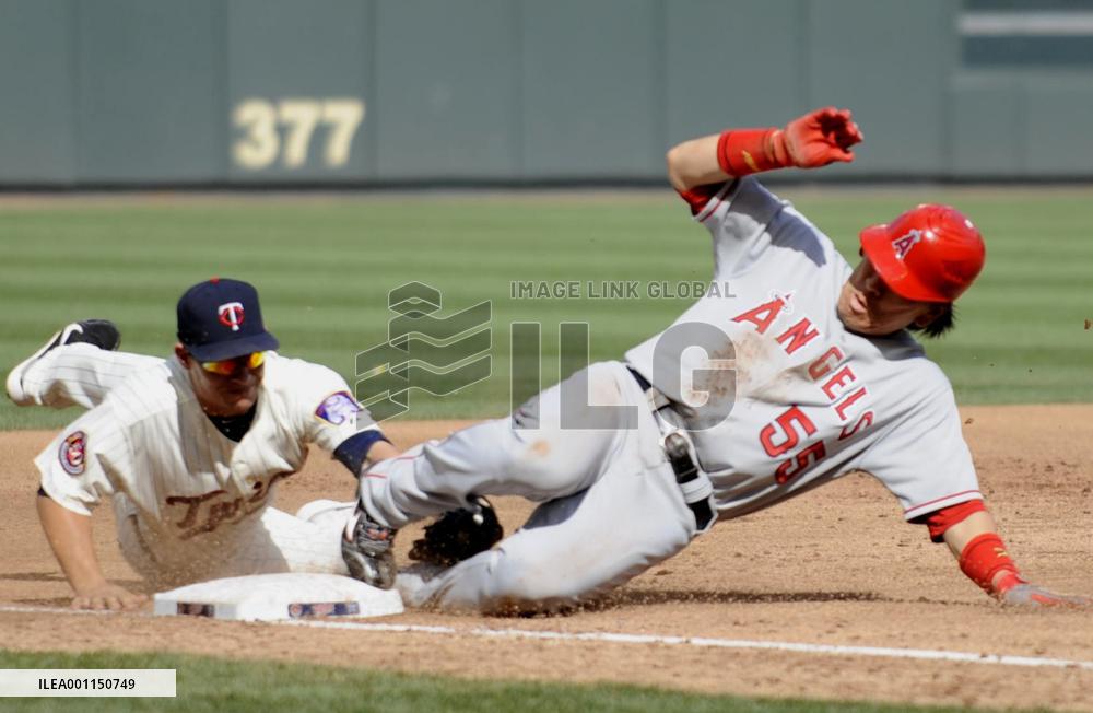 Angels' Matsui in victory over Twins
