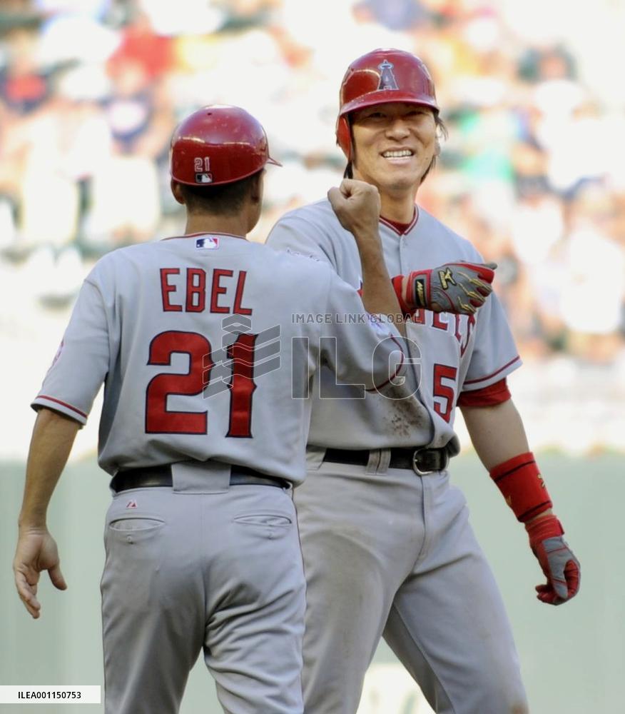 Angels' Matsui in victory over Twins