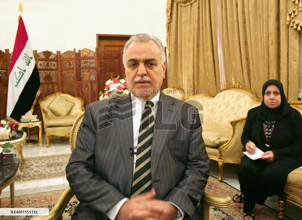 Iraqi Vice President Hashimi in interview