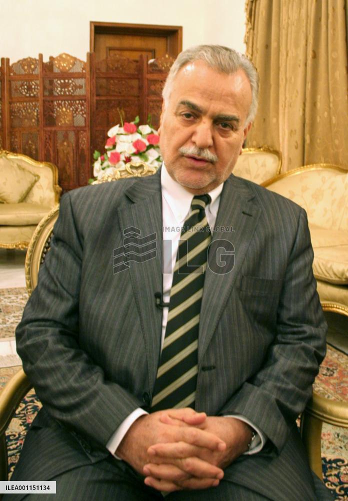 Iraqi Vice President Hashimi in interview