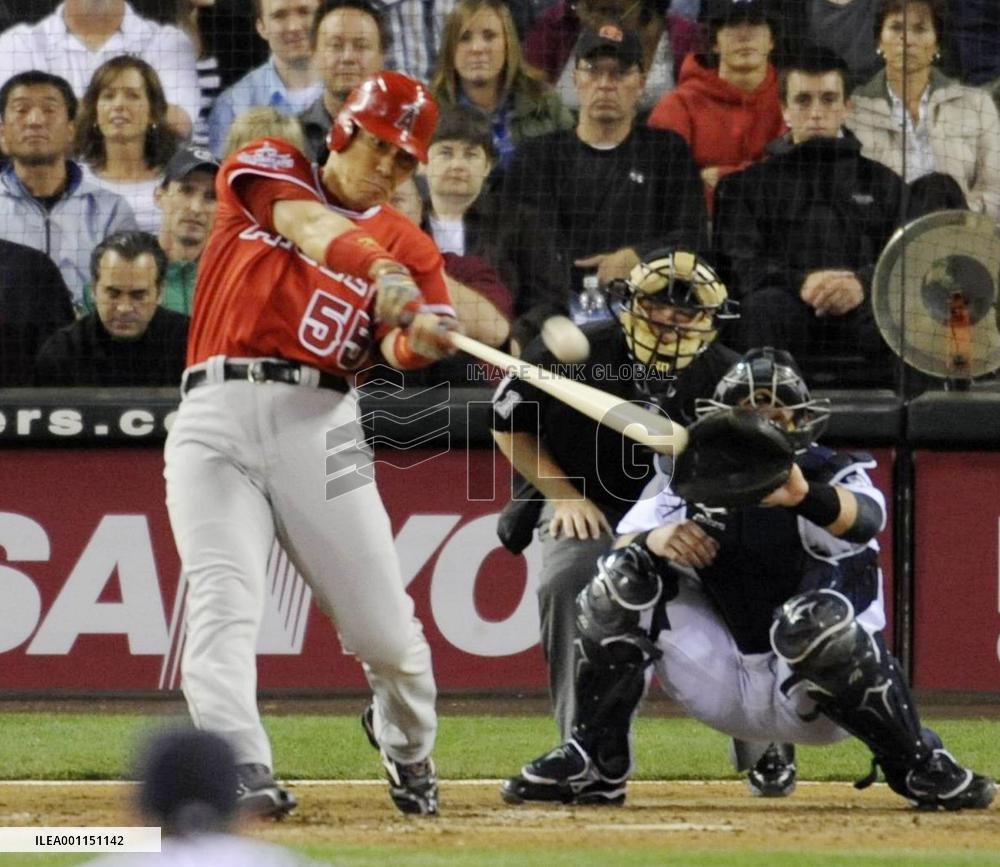 Angels' Matsui homers against Mariners