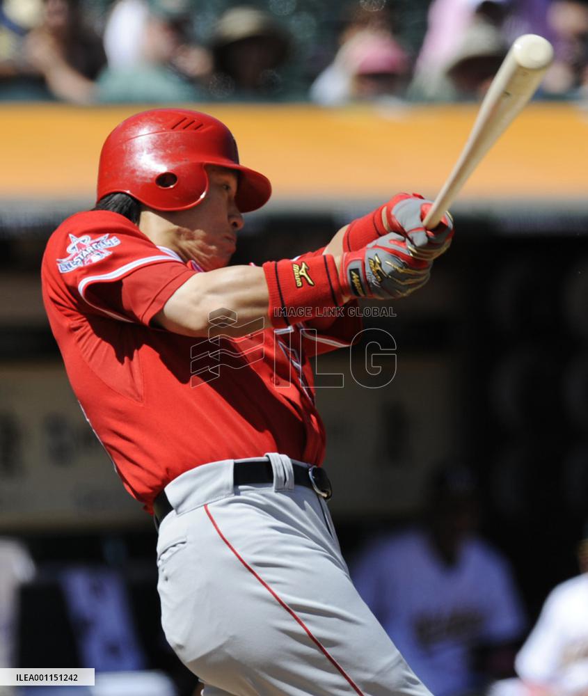 Matsui 3-for-5 against Athletics