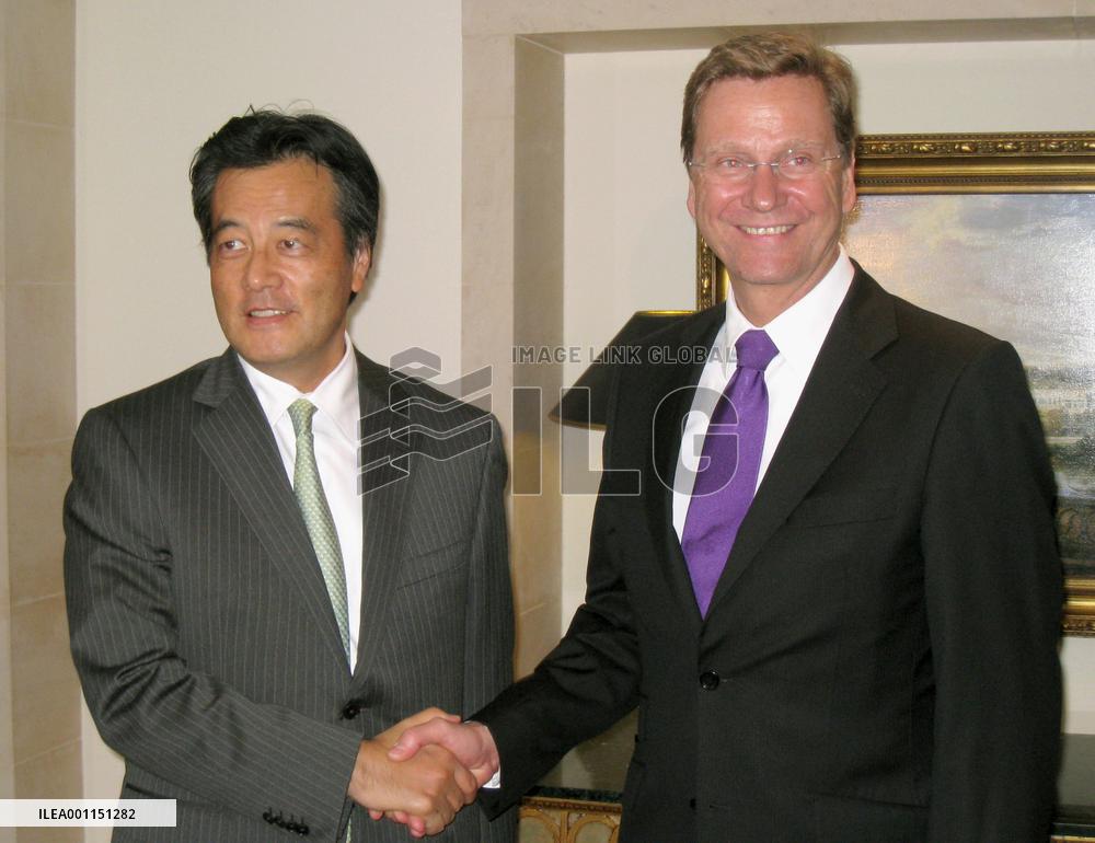 Japan, German foreign ministers meet in Berlin